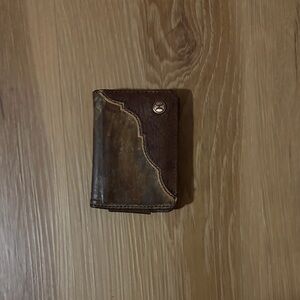 Hooey Rustic Brown Leather Key Holder
